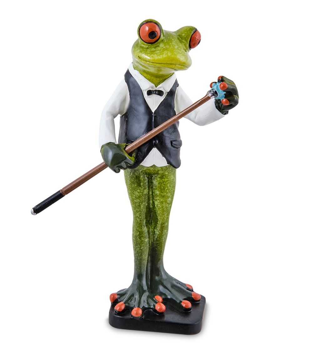 GAEM Art MN-277 Фигурка «Лягушка-бильярдист»