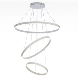 Citilux Дуэт CL719680 LED Люстра подвесная с пультом Белая