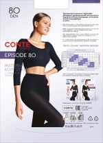 CONTE EPISODE 80 Колготки женские из микрофибры
