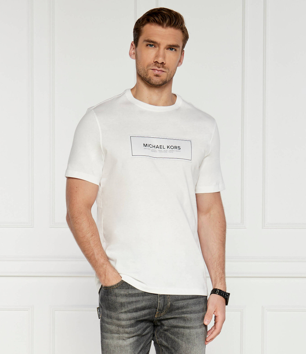 Футболка NEW FLAGSHIP Michael Kors - белый(CT4525L1V2)