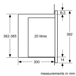 Встраиваемая микроволновая печь Bosch BEL523MS0