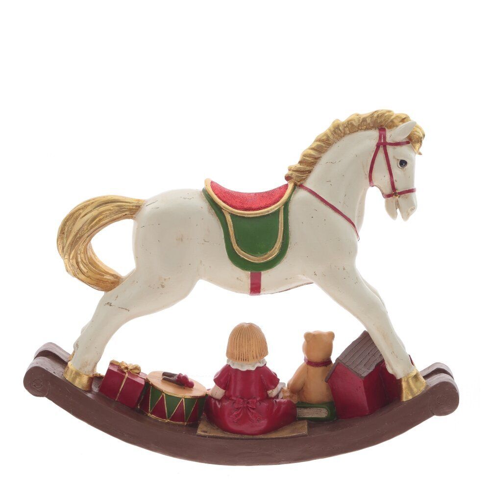 GAEM Фигурка декоративная "Лошадка-качалка", L49 W12 H40 см