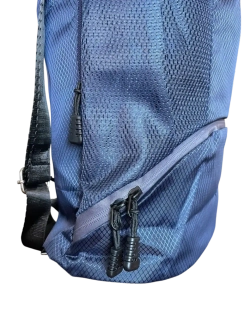 Рюкзак спортивный непромокаемый с отделом для обуви синий QOZA, 25 л