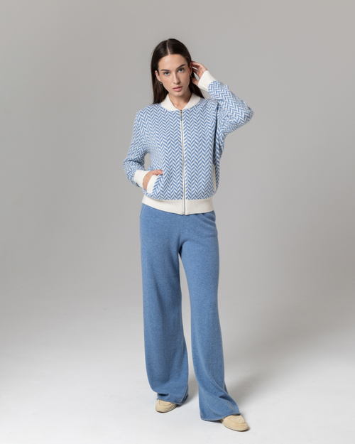 Кашемировый бомбер