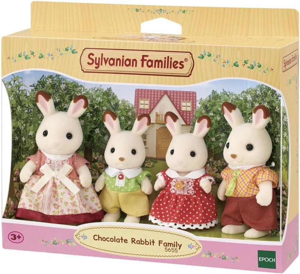 Игровой набор Sylvanian Chocolate Rabbit Families - Семья шоколадных  кроликов - Сильвания Фэмили 5655 купить в Москве | Доставка по России.