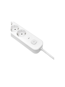 Удлинитель 5х5м IP20 2USB 2.4А+2type-C LUX 1.5кв.мм EKF UBA-LUX-505-TC