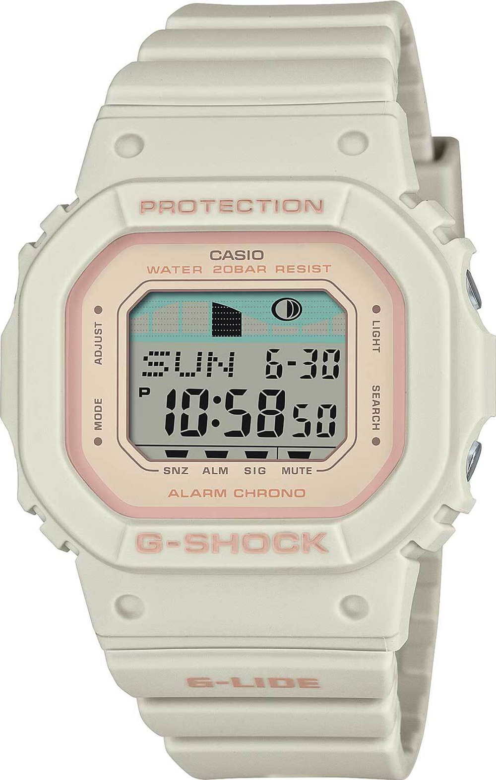 Японские наручные часы Casio G-SHOCK GLX-S5600-7 с хронографом