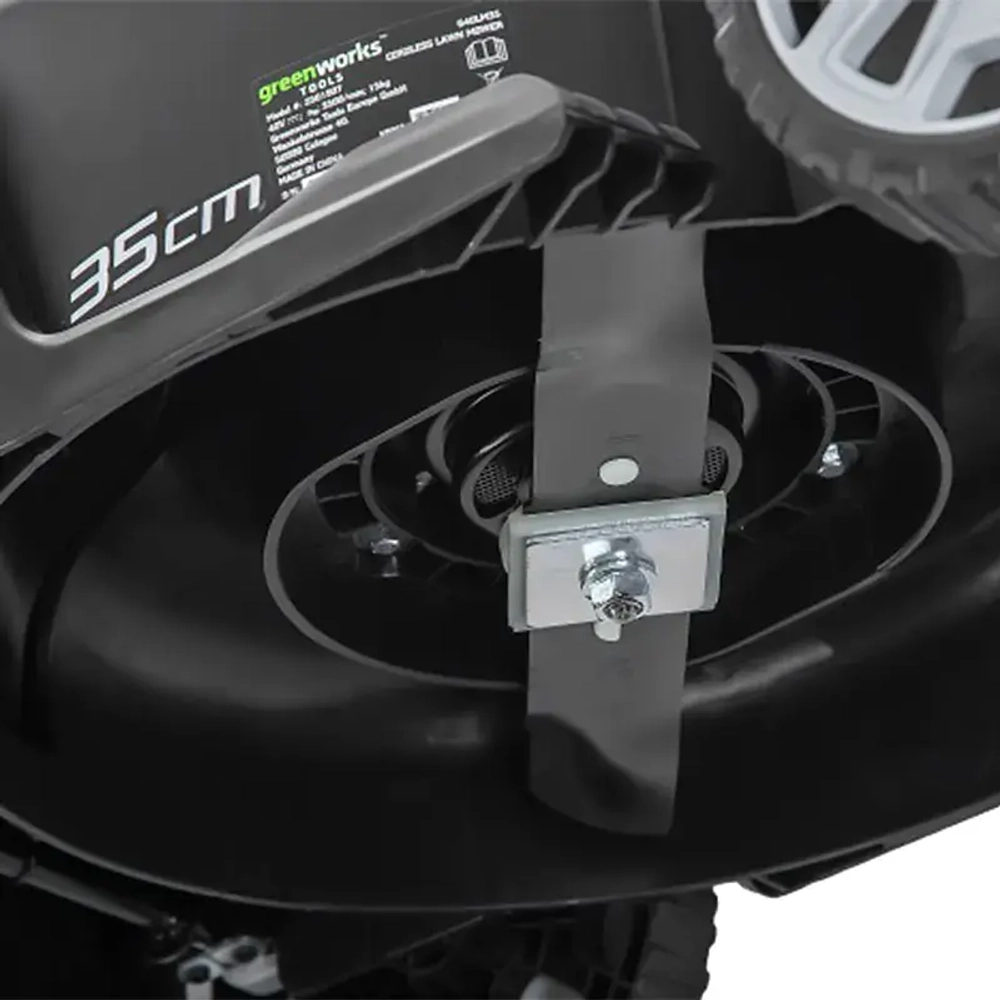 Аккумуляторная газонокосилка Greenworks G40LM35K4 (1 x 4 Ач, Быстрое ЗУ) 2501907U4F