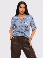 Футболка женская большие размеры