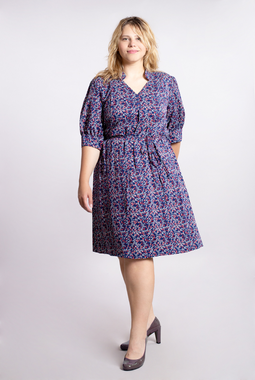 Платье женское 3637АП, синий #40С053637АП