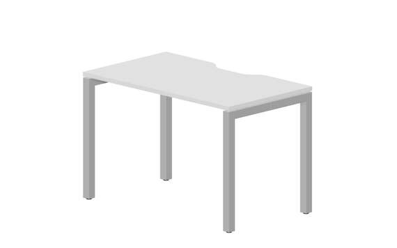 стол Polo 1180х680х750мм (с эргономичным вырезом)