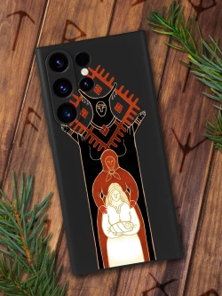 Чехол на Samsung S23 Ultra с принтом