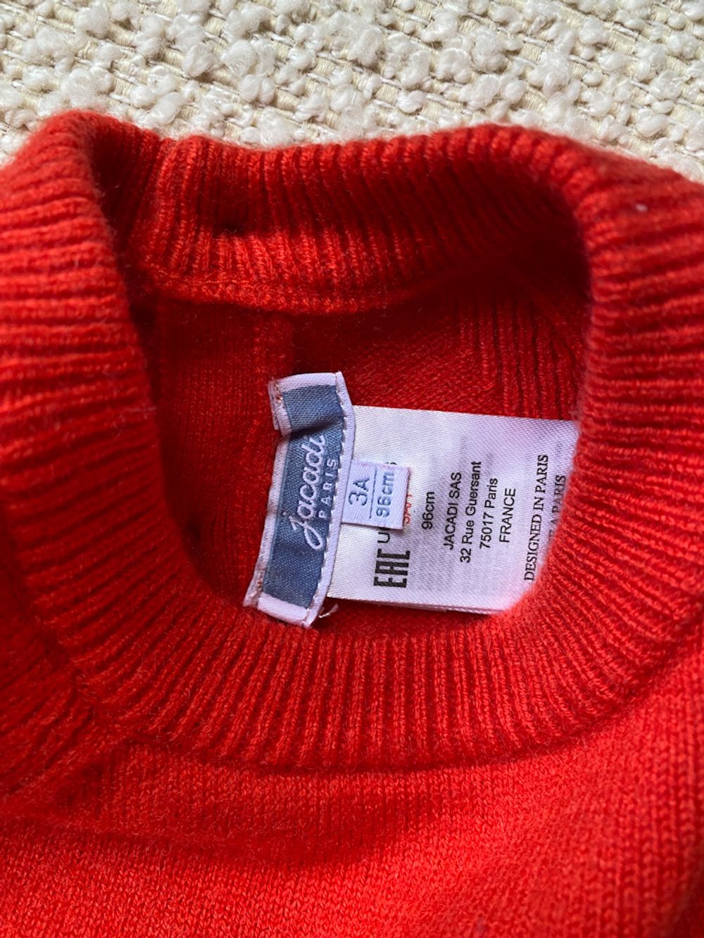 Новый шерстяной джемпер Jacadi, 98