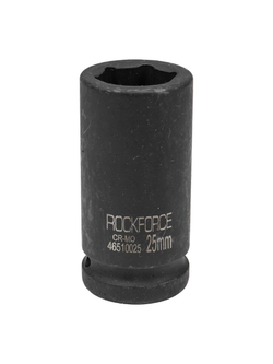 Головка ударная глубокая 3/4'', 25мм (6гр.) RockForce RF-46510025