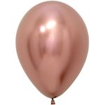 Хром Розовое Золото 12"