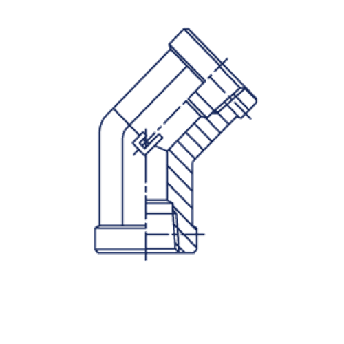Штуцер FSC45 NPT 1/4 - NPT 1/4