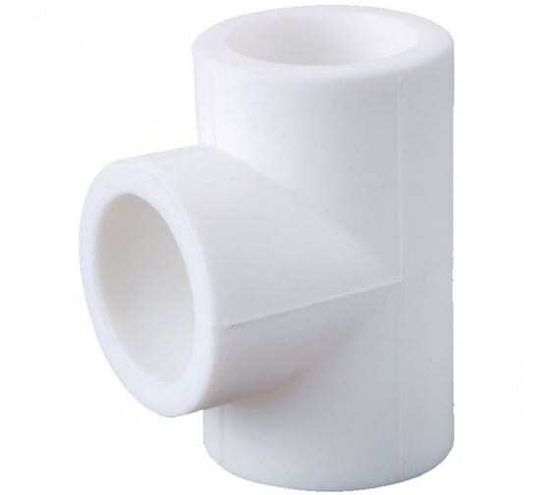 Тройник 40х32х40 PP-R Valfex БЕЛЫЙ