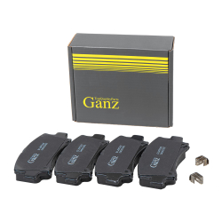 Колодки GANZ передние SUZUKI WAGON R+ 98-00 1.0 / 1.2 Арт.:GIJ09363