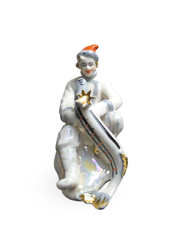 Статуэтка "Емеля со щукой" ("По щучьему велению") ЛЗФИ