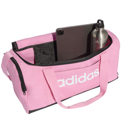 Спортивная сумка Adidas Linear Duffel Small - pink/white