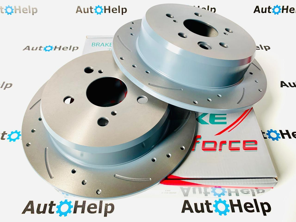 Диск тормозной перфорированный G-Brake GFR-01749L задний левый 291mm