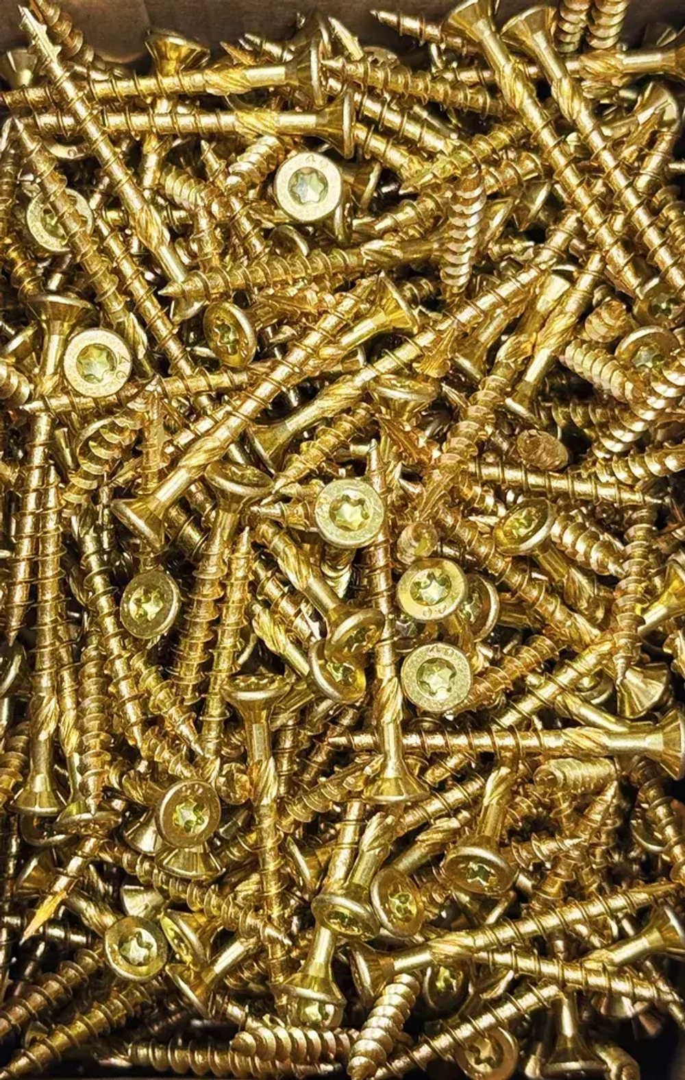 Конструкционный саморез по дереву 4х45 потай, TX20, (500 шт)