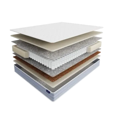 Матрас BuyDuet, 20 см, 2 уровня жесткости, независимые пружины