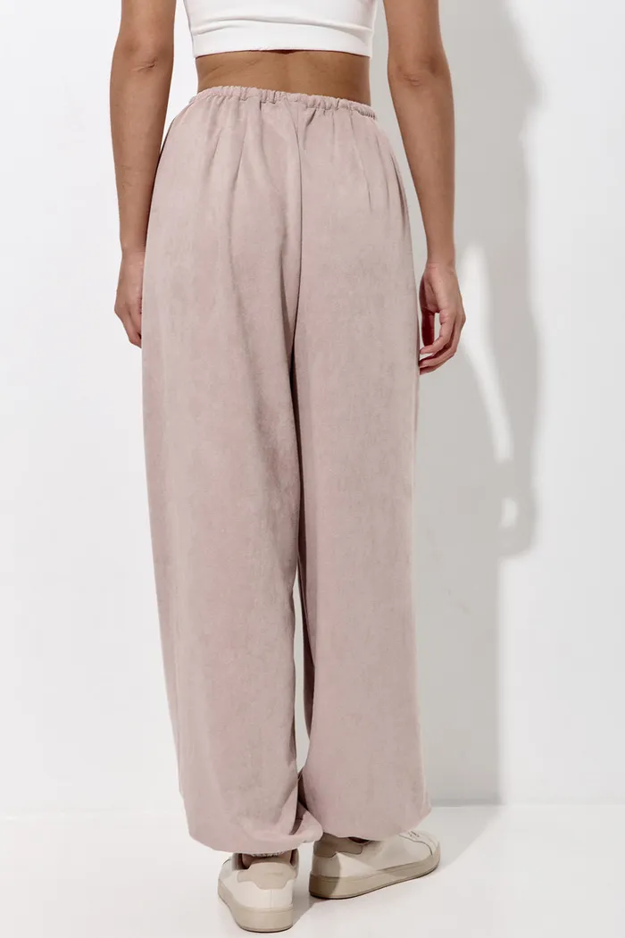 Алладины под замшу цвета какао