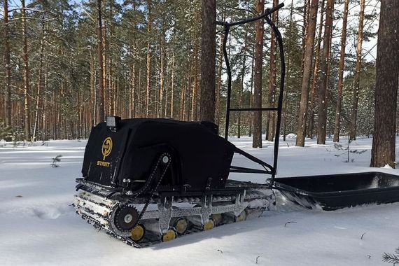 Мотобуксировщик РЫБАК СТАРТ Lifan 15 л.с (тканный капот)