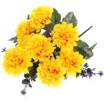 Искусственные цветы «Весеннее вдохновение» 42см 10цветков желтые