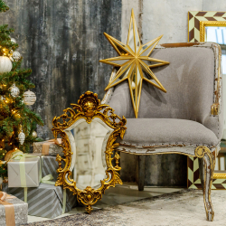 Декоративное настенное зеркало Конкорд Объект мечты