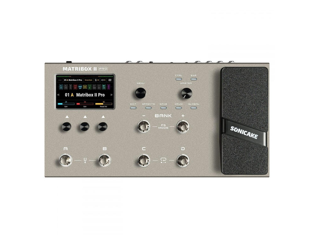 Гитарный процессор Sonicake Matribox II Pro QME-200