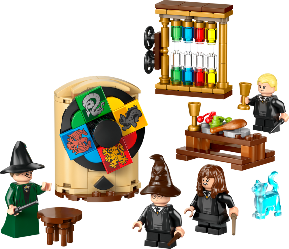 Конструктор Лего Гарри Поттер Церемония распределения 76460 LEGO Harry Potter Sorting Hat интерактивная 124 деталь 7+