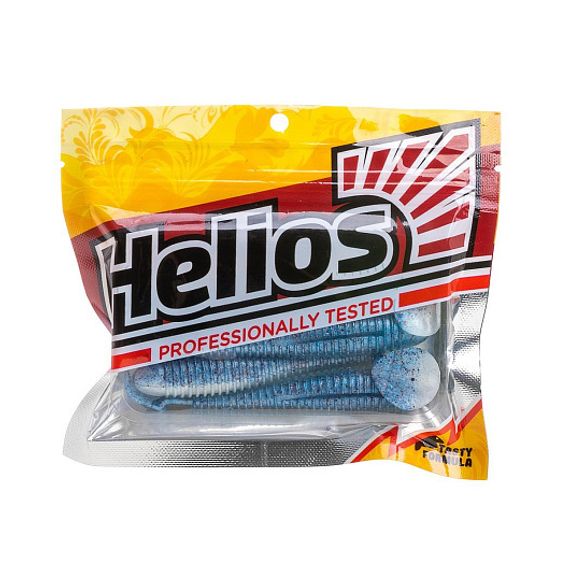 Виброхвост Catcher 3,55&#39;/9 см Blue Fish 5шт. (HS-2-052) Helios