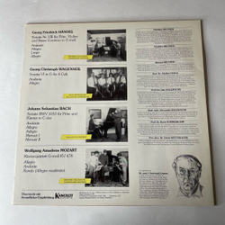 Винтажная виниловая пластинка LP Сборник Классической Музыки, Моцарт, G. Chr. Wagenseil, И. С. Бах , Г. Ф. Гендель, Mediziner Und Musik Медики И Музыка (Германия 1986)