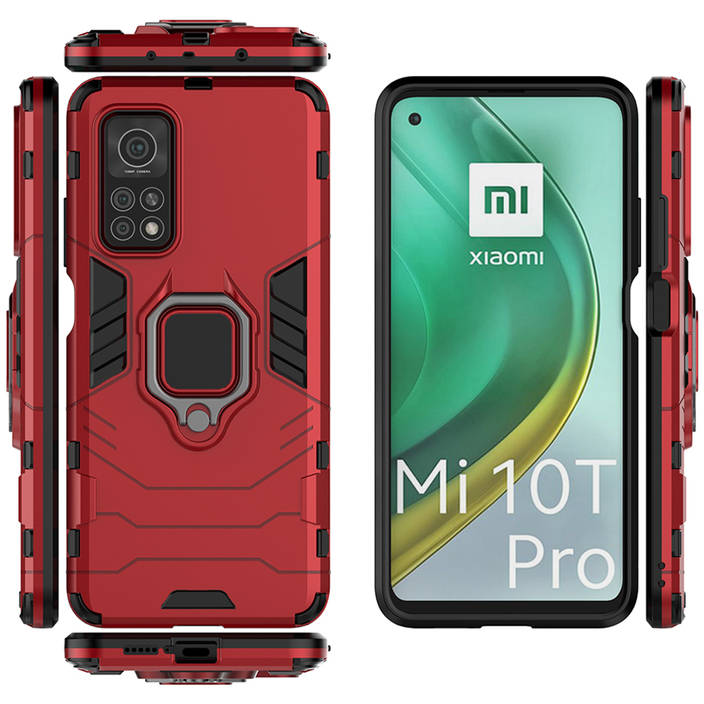 Противоударный чехол с кольцом Panther Case для Xiaomi Mi 10T (Pro)