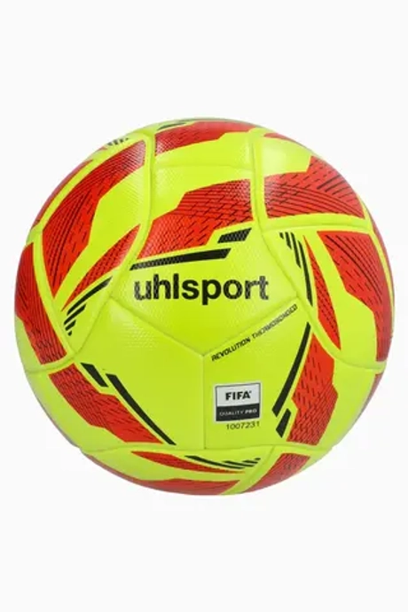 Футбольный мяч Uhlsport Revolution Thermobonded размер 5 - желтый