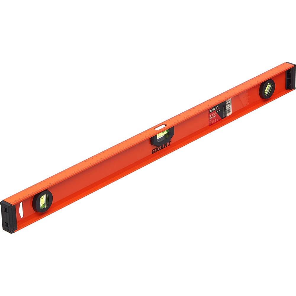 Алюминиевый строительный уровень рельс с разметкой, 800мм Gigant SL800