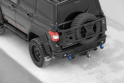 Калитка под запаску BMS ALFA для УАЗ Патриот 2008-2024