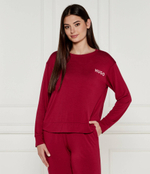 Вверх от пижамы Unite Hugo Bodywear - бордовый(50490706)