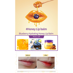 Frudia Blueberry Hydrating Honey Lip Balm увлажняющий бальзам для губ с черникой