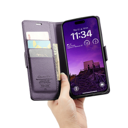 Чехол-книжка CaseMe Smooth iPhone 16 Pro