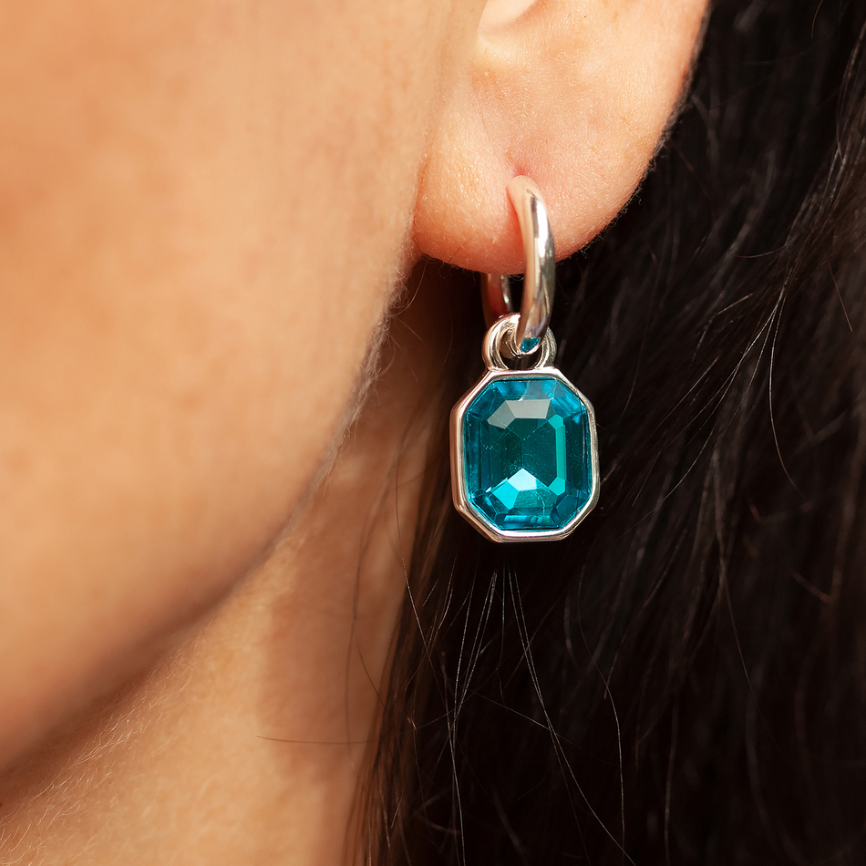 Серьги Fiore Luna Aquamarine LE6111 S