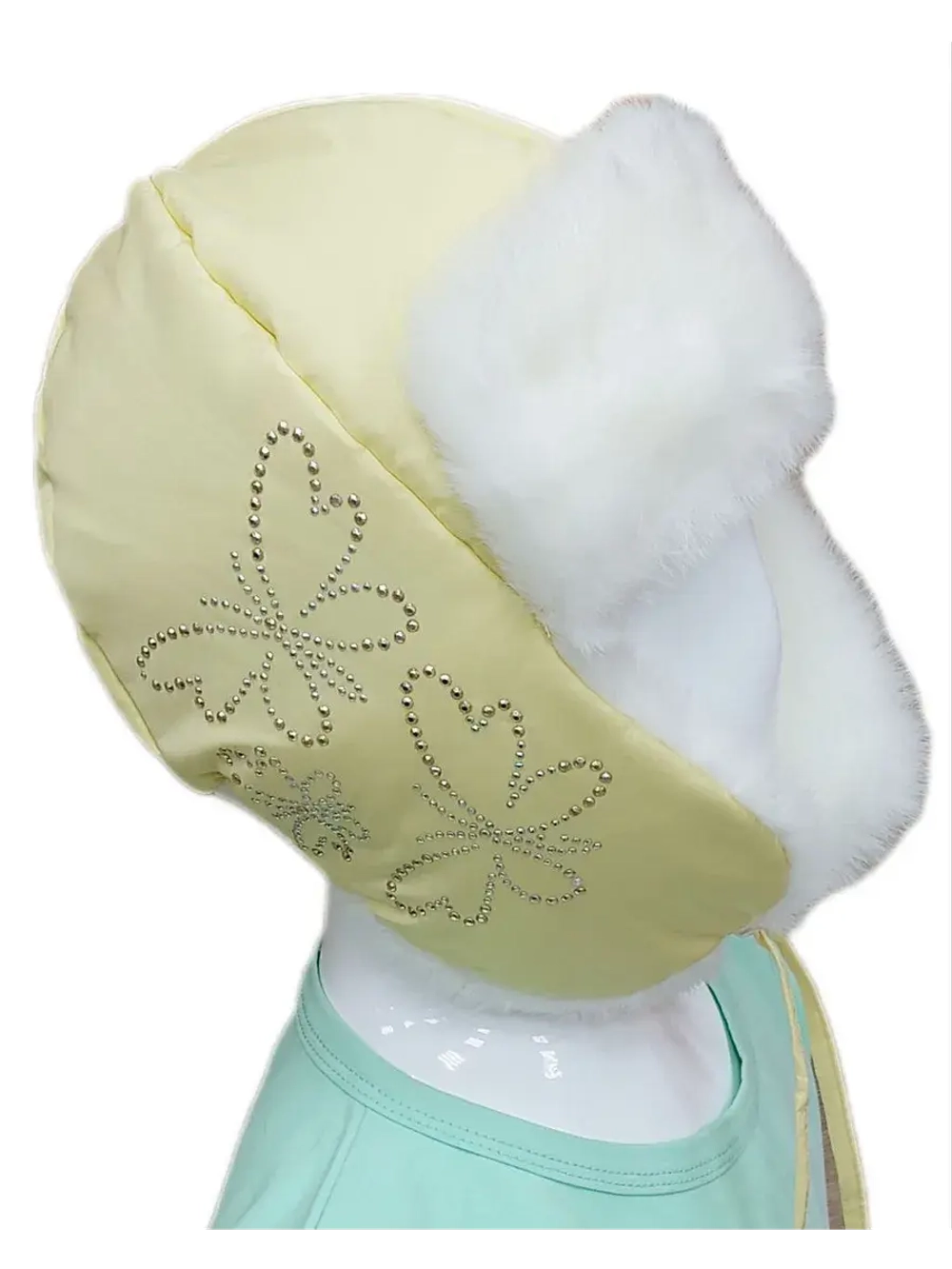 Детская шапка зима для девочки.