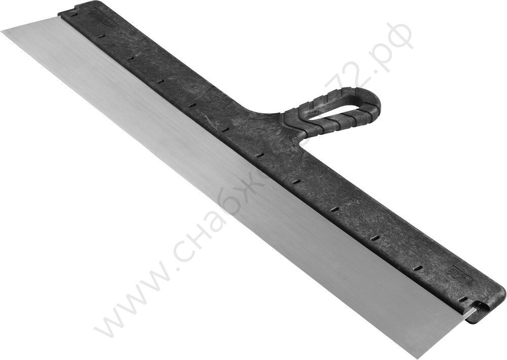 ЗУБР 600 мм, пластиковая ручка, стальной, Фасадный шпатель, СТАНДАРТ (10052-60)