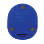 Точилка электрическая BRAUBERG "STANDARD" 2 отверстия для карандашей (включая утолщенные) питание от 4 батареек АА (2 штуки в упаковке)
