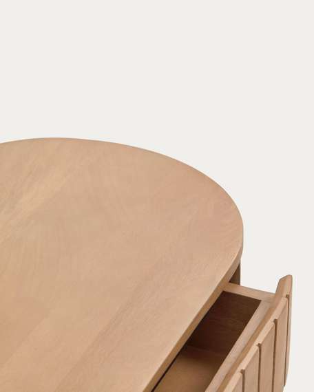 Прикроватная тумбочка Licia 55x56 см из дерева манго