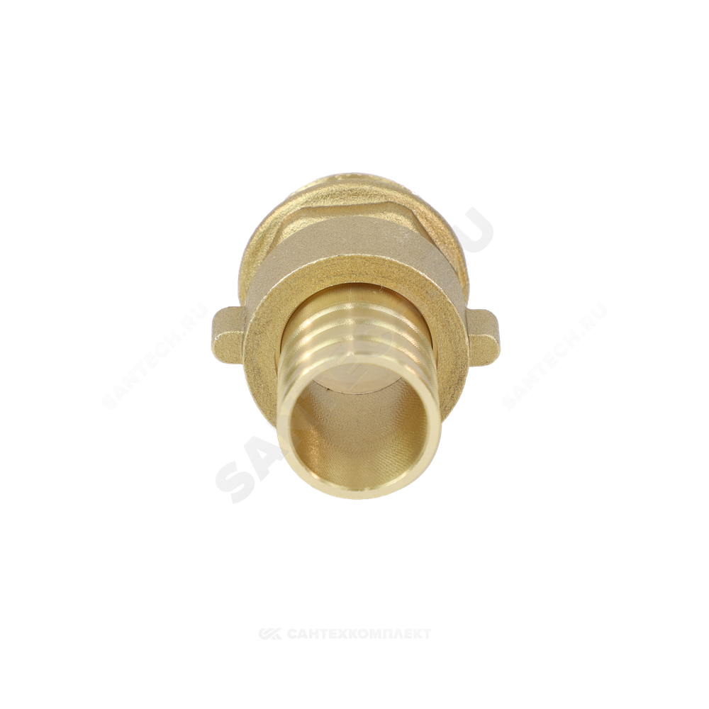 Переходник штуцерный латунь разъемный для шланга Дн 20х1/2" НР 9104 Aquasfera 9104-03