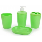 Набор аксессуаров для ванной комнаты Aqua (салатный)