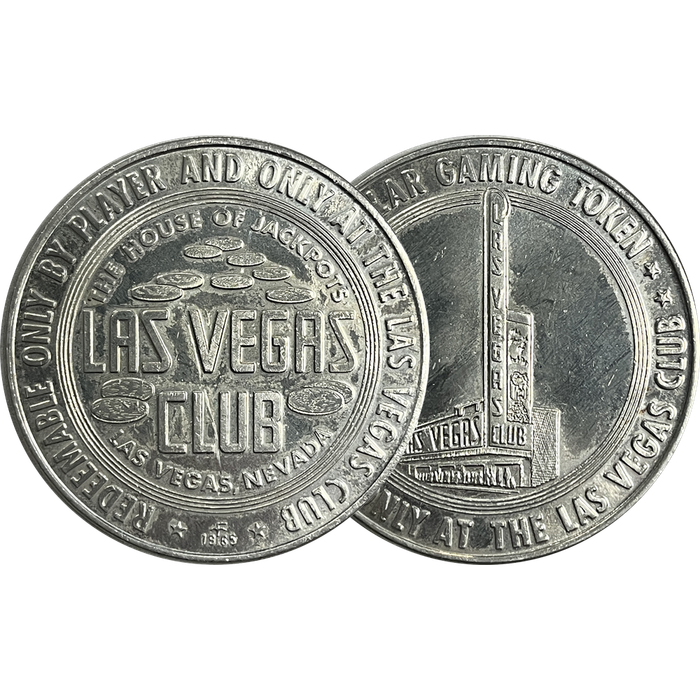 Las Vegas Club Casino $1 Token №4